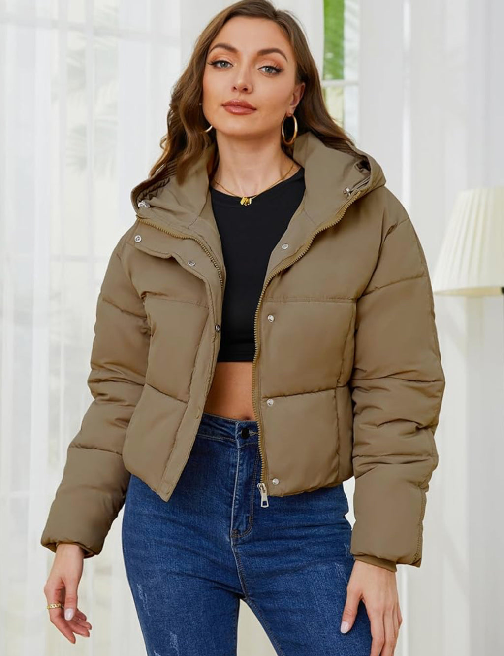 Frostiq™ Oversized Winter Plush Coat